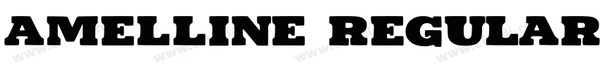 Amelline Regular字体转换
